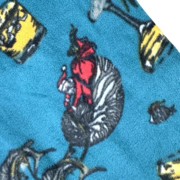 Tommy Bahama Island Sleepwear Santa On Vacation Green Pajama Pants - Size Medium - Picture 5 of 7